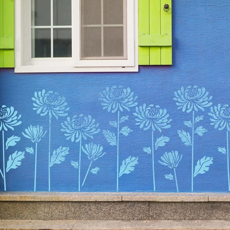 FlowerDecor - DIY Bloem Stencil Decoratie