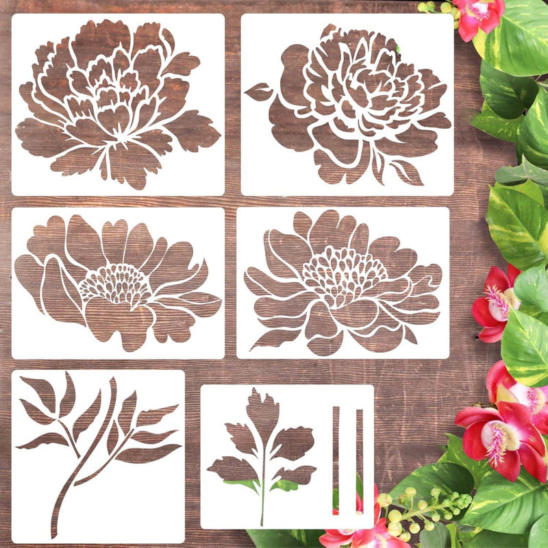 FlowerDecor - DIY Bloem Stencil Decoratie