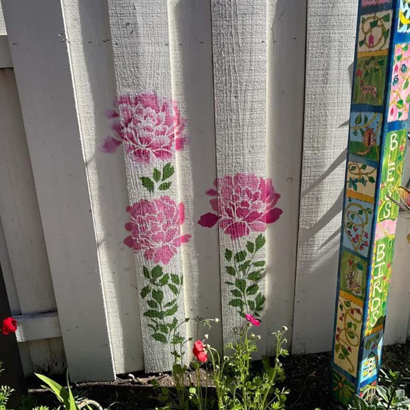 FlowerDecor - DIY Bloem Stencil Decoratie