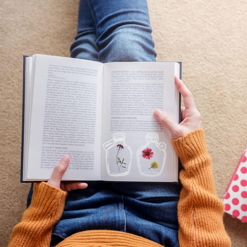 ClearBookmarks - DIY Transparante Bladwijzers En Decoraties