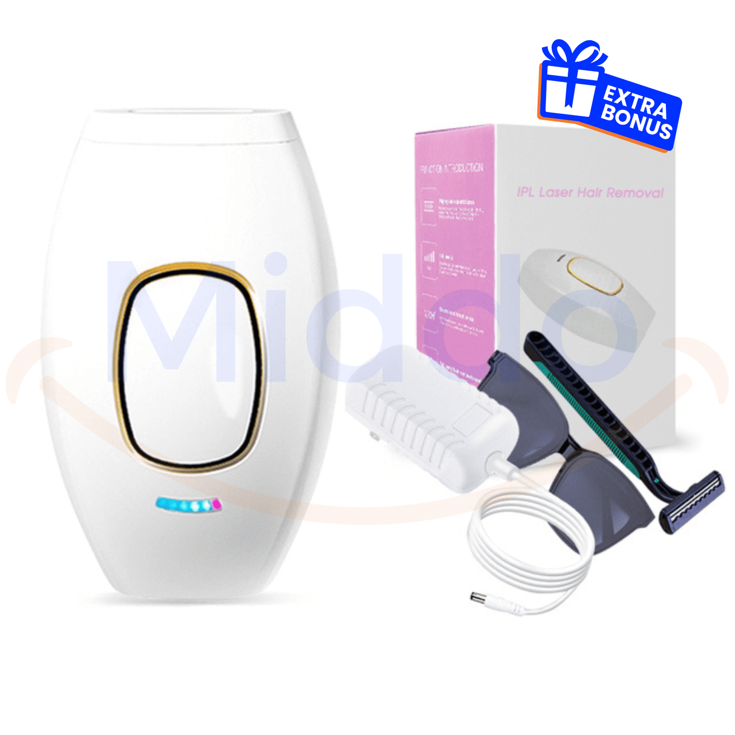 DYLA 3.0™ Premium IPL Pijnloze Haarverwijderaar | Permanente Laserbehandeling