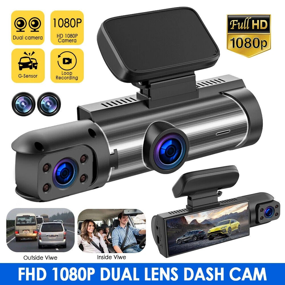 Dashcam Pro™ Full HD 1080P | Dual Lens, Veiligheid en Kristalheldere Beelden