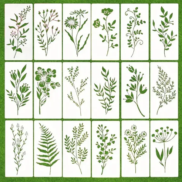 FlowerDecor - DIY Bloem Stencil Decoratie