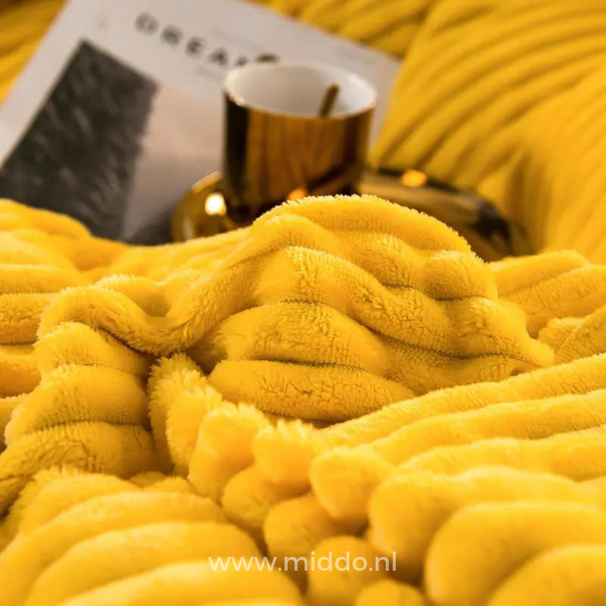 Fluwelen Fleece Dekbedovertrek | Wikkel jezelf in Ultiem Comfort en Warmte voor Koude Winternachten