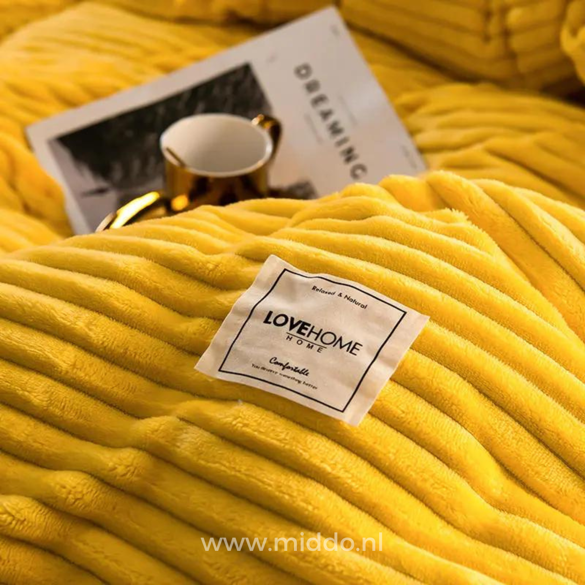 Fluwelen Fleece Dekbedovertrek | Wikkel jezelf in Ultiem Comfort en Warmte voor Koude Winternachten