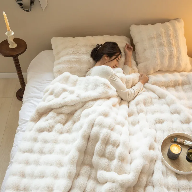 FluffyBlanket - Extra Dik Bank En Bed Winter Deken