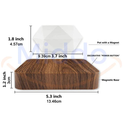 FloatPot™ | Magisch Zwevende Plantenpot voor Moderne Woningdecoratie