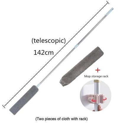 EasyClean™ | Uitschuifbare Stofdoek voor Moeilijk Bereikbare Plekken