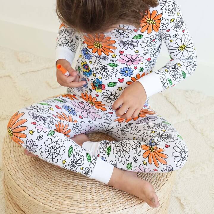 Inkleurbare Kinderpyjama™ | Speels en Geliefd bij Kinderen en Ouders!