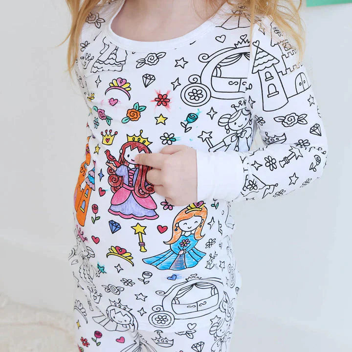 Inkleurbare Kinderpyjama™ | Speels en Geliefd bij Kinderen en Ouders!