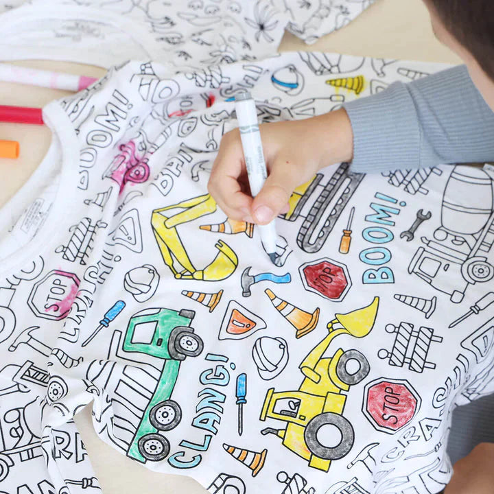 Inkleurbare Kinderpyjama™ | Speels en Geliefd bij Kinderen en Ouders!