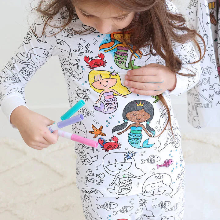 Inkleurbare Kinderpyjama™ | Speels en Geliefd bij Kinderen en Ouders!