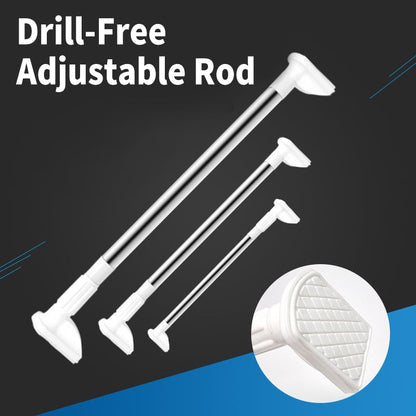 GlideHold® AdjustableRod - Multifunctionele Boorvrije Verstelbare Stang