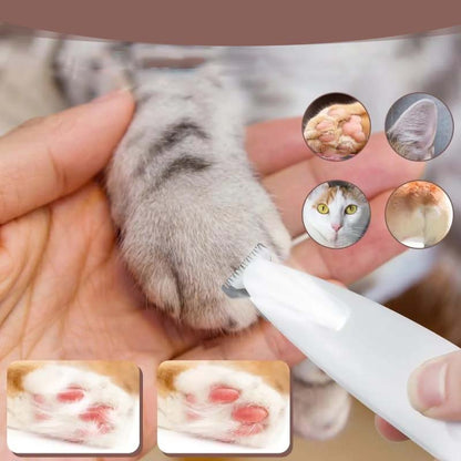DogCatFri™ PetTrimmer: Huisdier Haar Trimmer Met LED Lampje