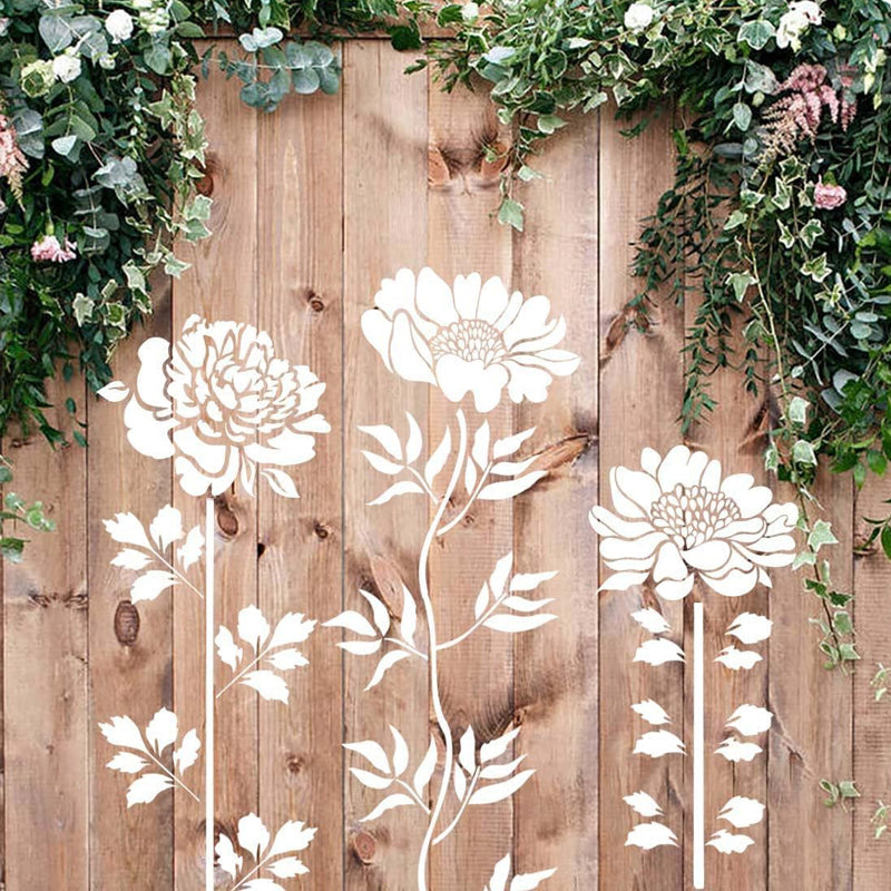 FlowerDecor - DIY Bloem Stencil Decoratie