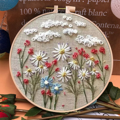 EmbroideryKit - Eenvoudig Borduurwerk Kit Voor Beginners