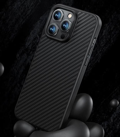 CaseCrafted® Carbon - Uitzonderlijk Handgemaakte Telefoonhoes Van Koolstofvezel