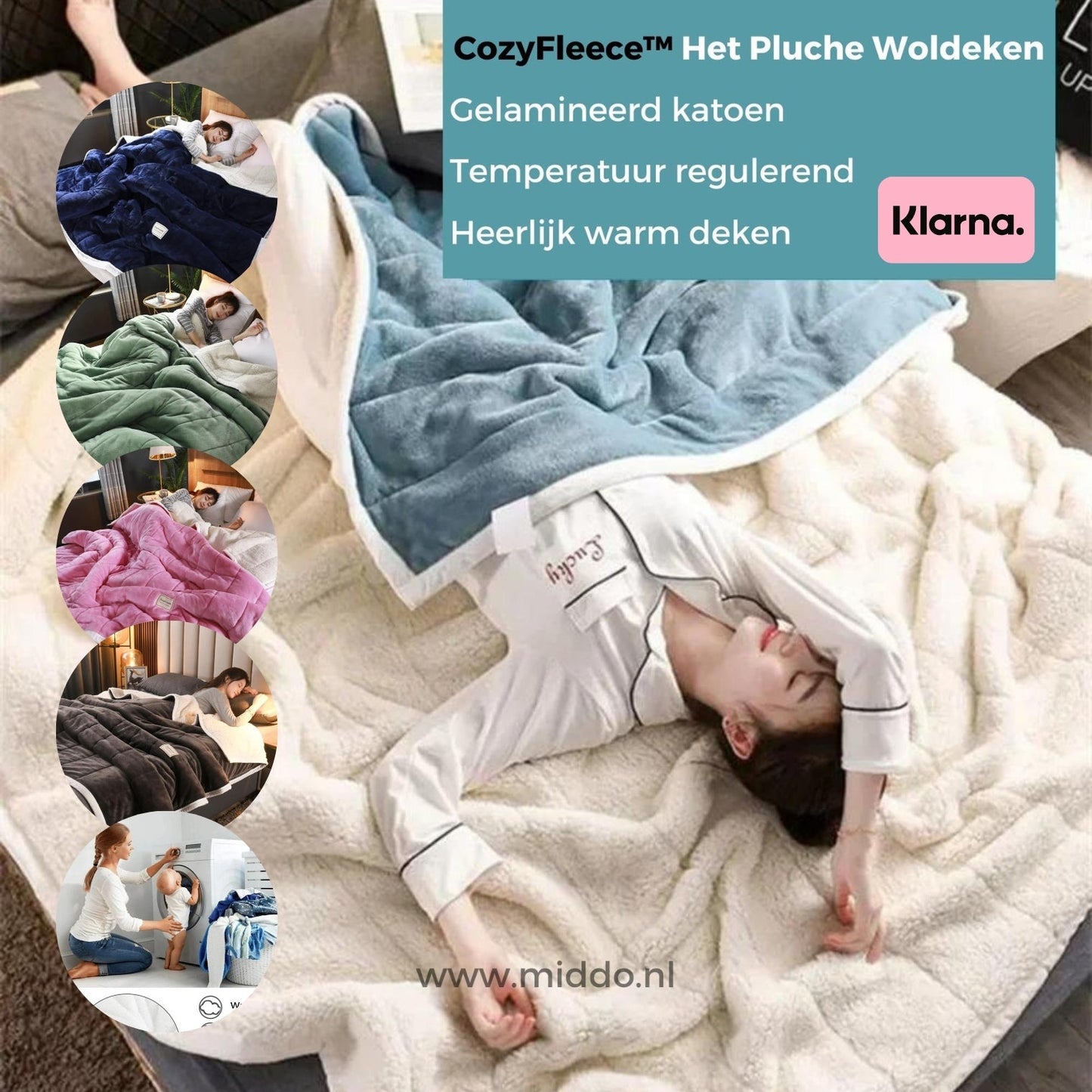 CozyFleece™ Pluche Woldeken | Warm en Knus voor Herfst en Winter