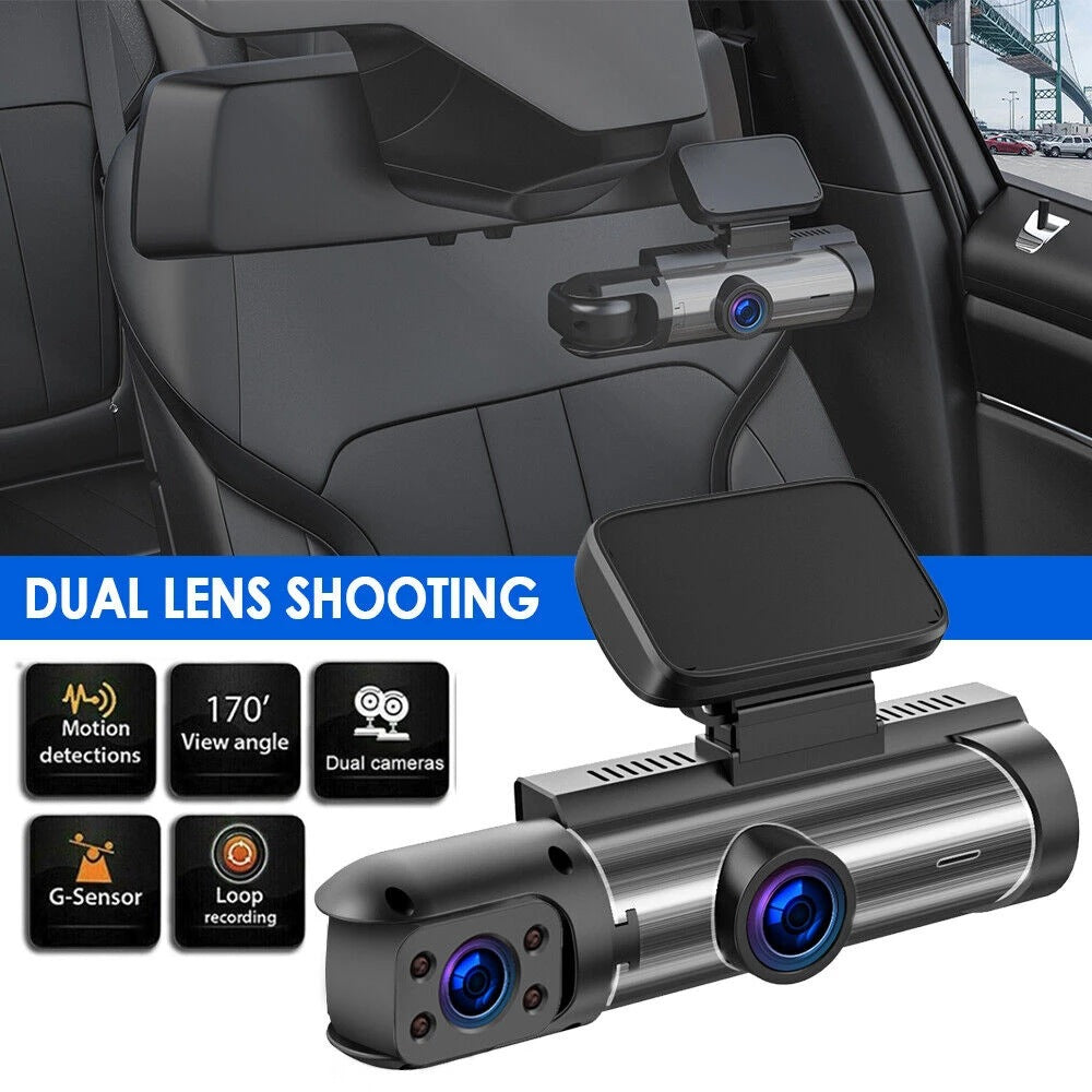 Dashcam Pro™ Full HD 1080P | Dual Lens, Veiligheid en Kristalheldere Beelden