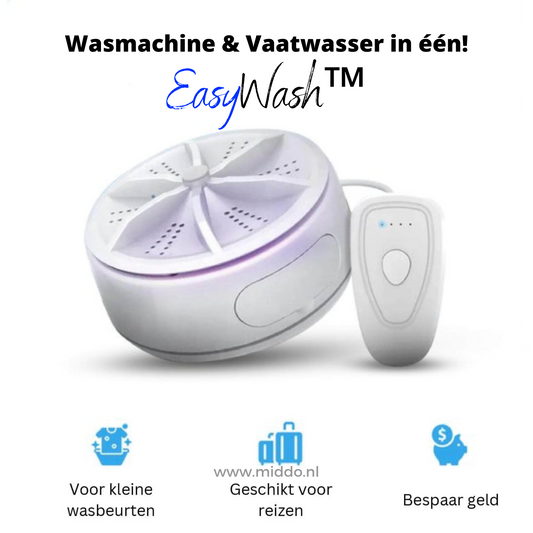 EasyWash™ | Bespaar Tijd, Water en Geld met de Ultieme Alles-in-één Oplossing!