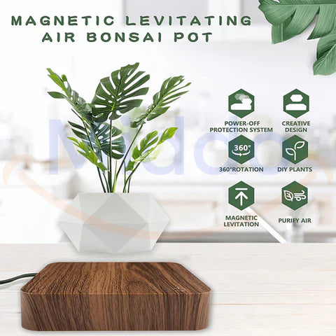 FloatPot™ | Magisch Zwevende Plantenpot voor Moderne Woningdecoratie