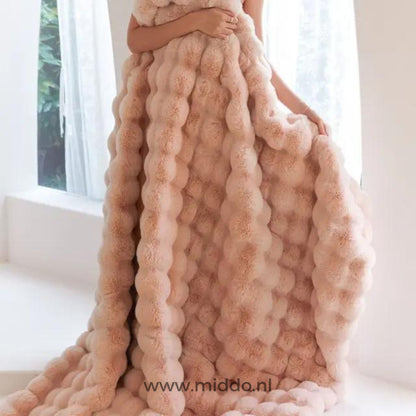 Fluffy Toscaanse Luxe: Warme Extra Dikke Winterdekens voor Bed & Bank!