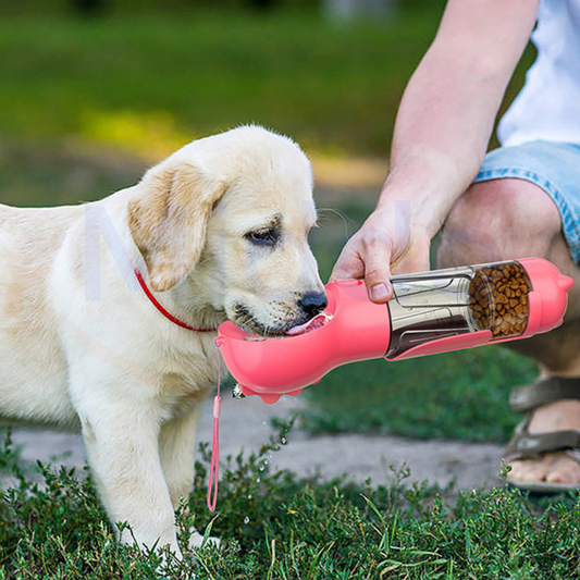Furry Feeder™ | De 5 in 1 waterfles voor jouw hond!