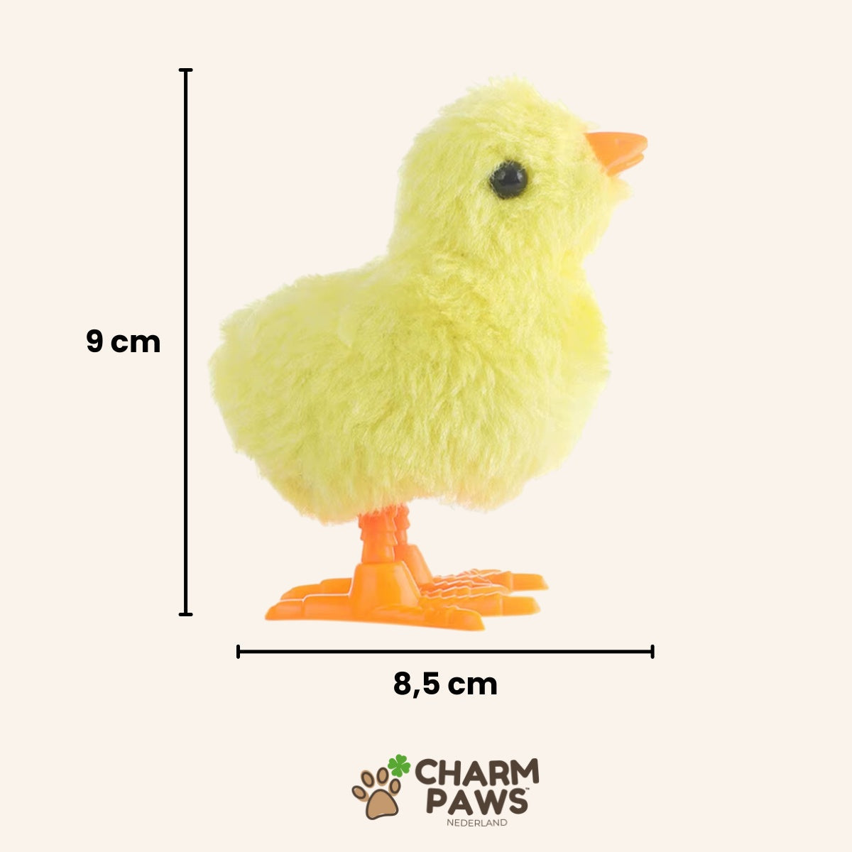 3 pack - CharmPaws™ Huppelend Kuikenspeeltje voor Katten