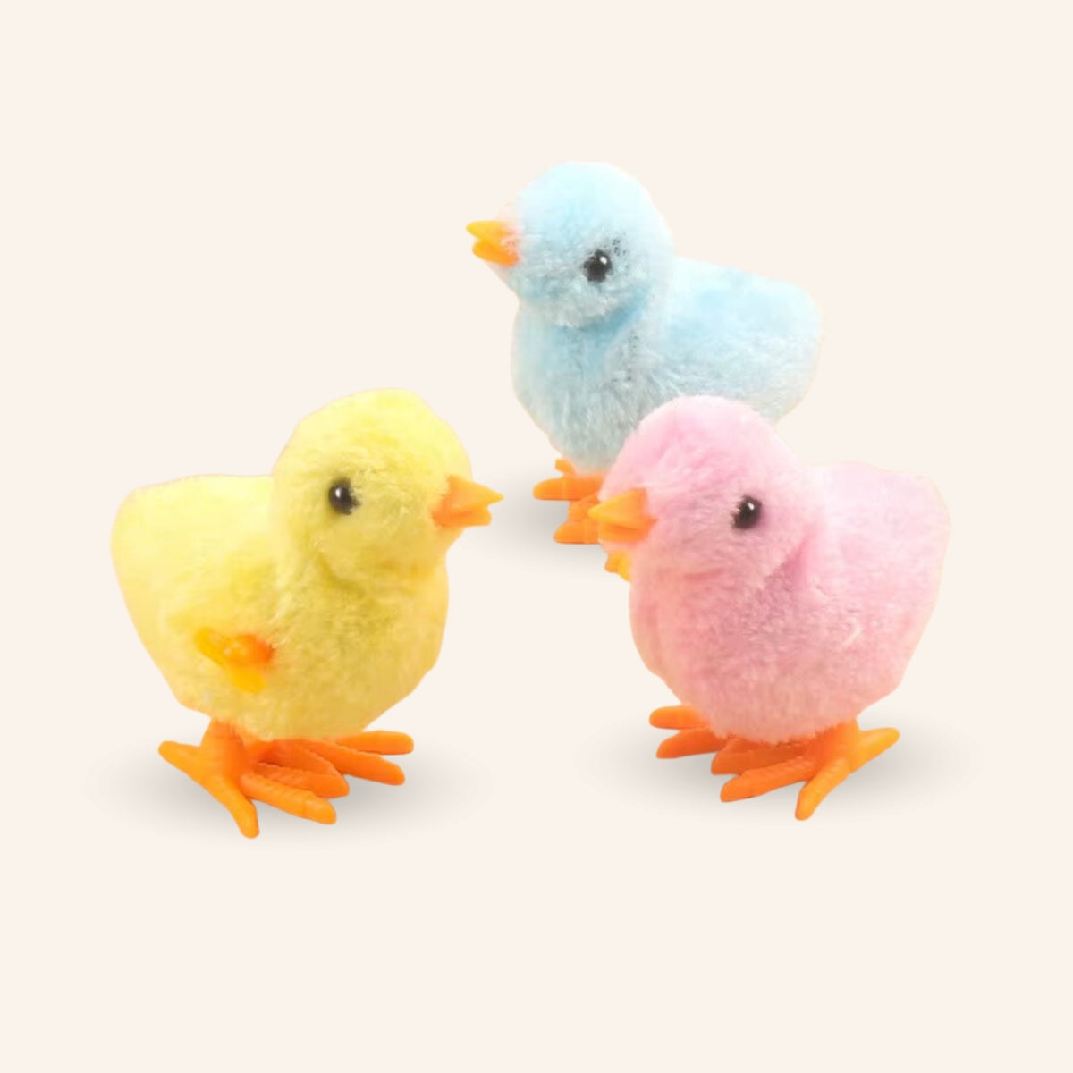 3 pack - CharmPaws™ Huppelend Kuikenspeeltje voor Katten