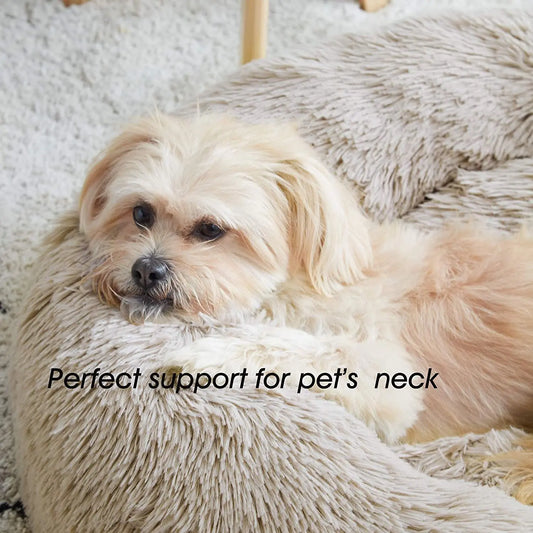 DogCatFri™ FurryBed: Comfortabel En Kalmerende Bed Voor Huisdieren