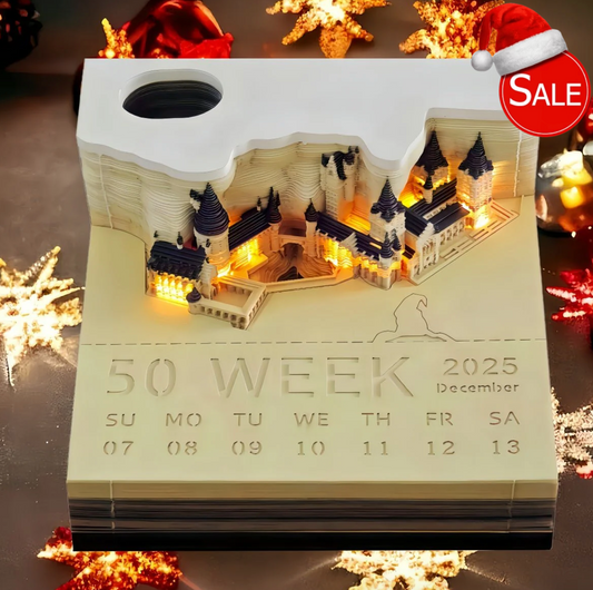 CastleMemo - 3D Kasteel Memo Notitie Kalender