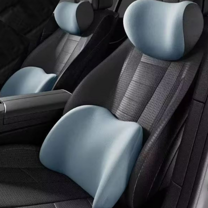 DriveComfort 1+1 GRATIS - Autostoel Hoofdsteun + Lendekussen Set