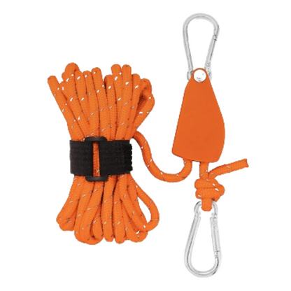 CampingRope - Verstelbaar Katrol Camping Touw