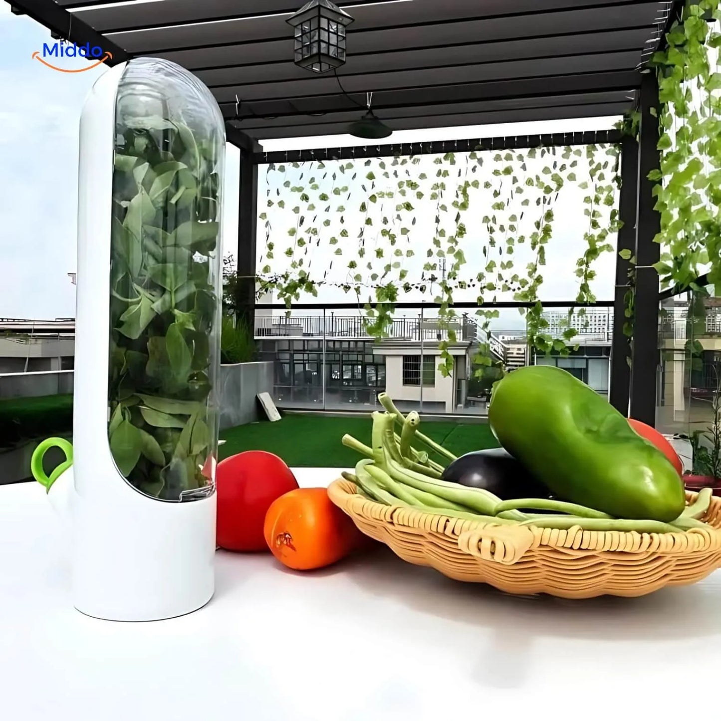 FreshHerbKeeper™ | Koelopslag Van Kruiden Voor Koriander, Peterselie en Meer