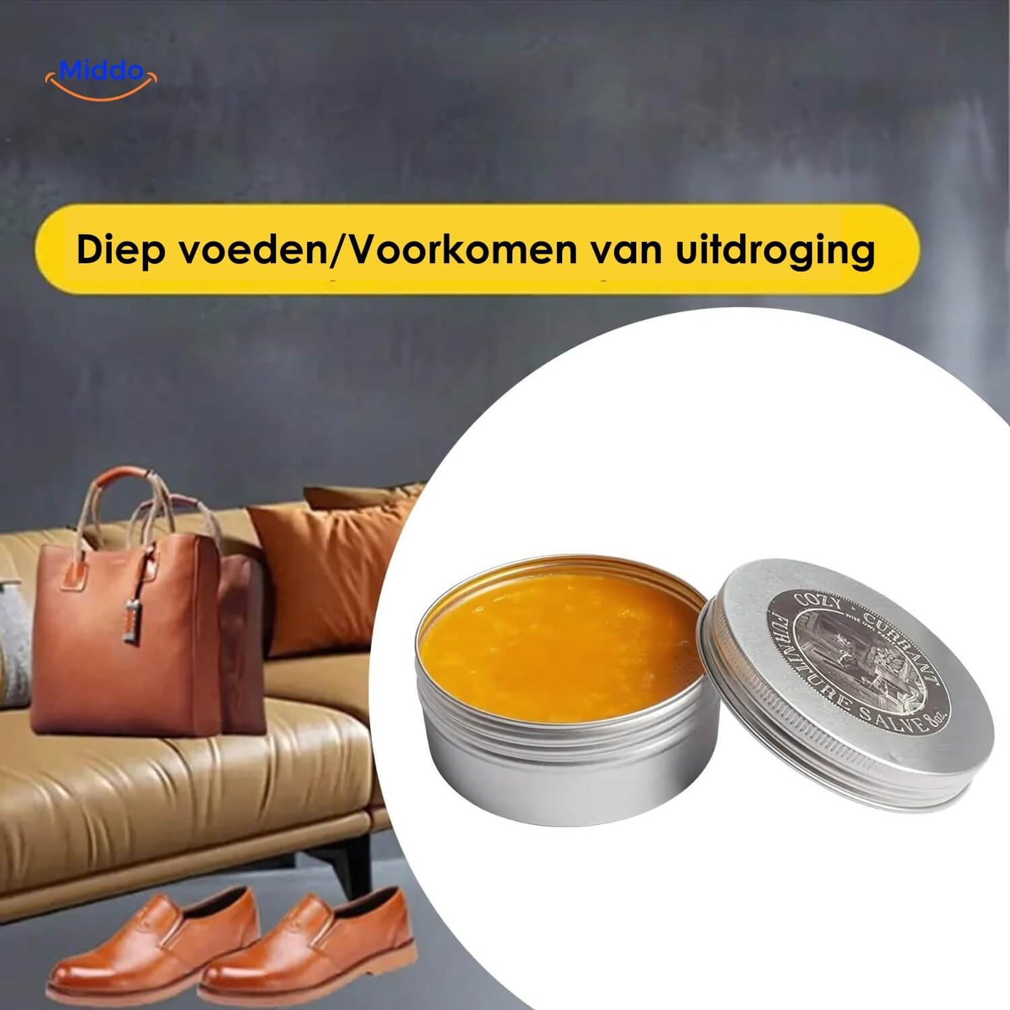 Furnituresalve™ - Leer- En Houtbalsem | Krasverwijderaar + Borstel