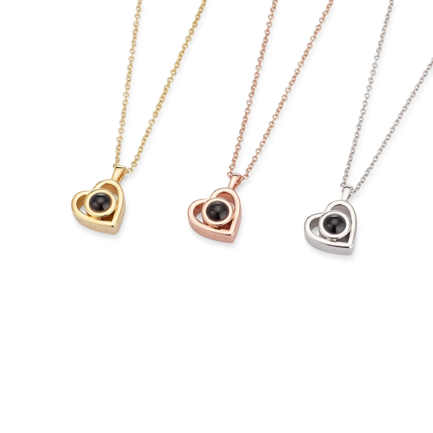 Gepersonaliseerde Hart Foto Ketting