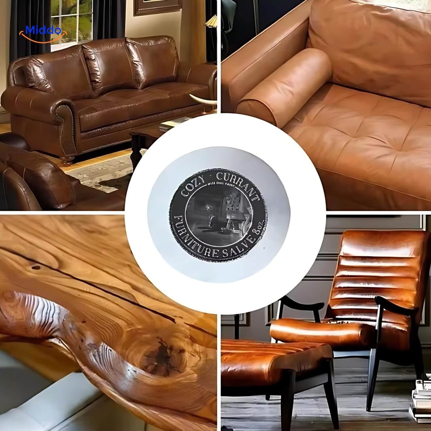 Furnituresalve™ - Leer- En Houtbalsem | Krasverwijderaar + Borstel