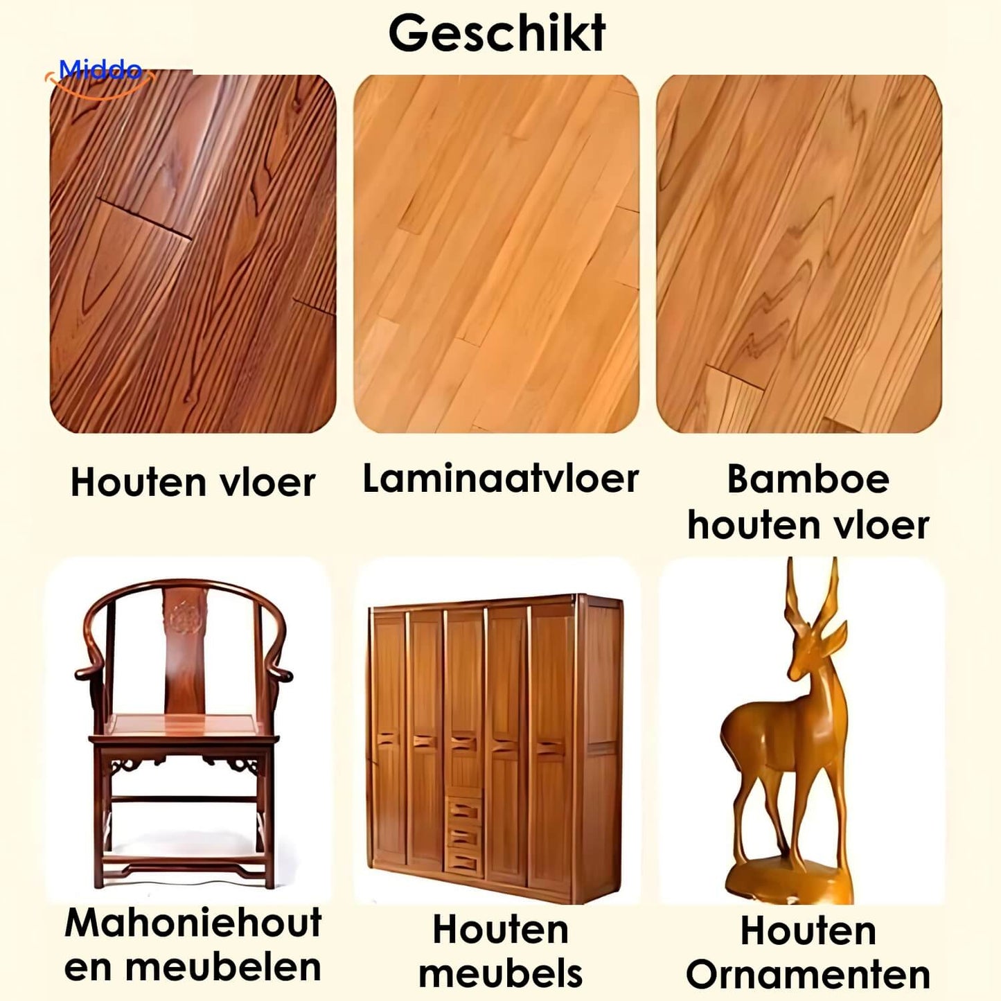 Furnituresalve™ - Leer- En Houtbalsem | Krasverwijderaar + Borstel